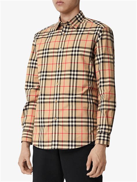 burberry shirts farfetch